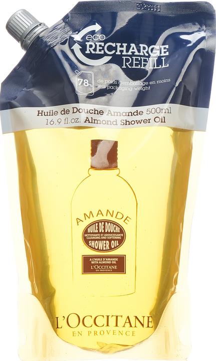 L'Occitane Mandel Duschöl Nachfüllpackung (500 ml)