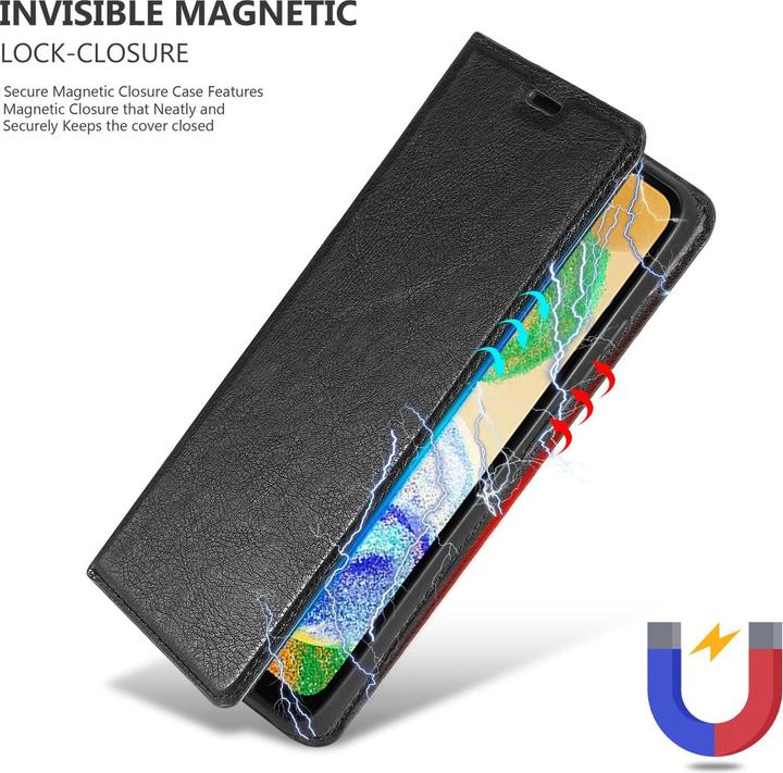 Actual product image Cadorabo Case Book Invisible Magnet (Samsung Galaxy A04S)