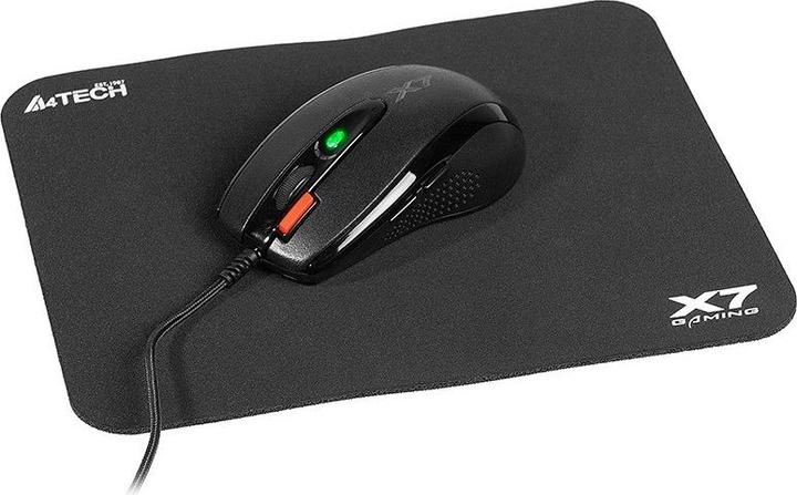Actual product image A4Tech A4 TECH X-Game X-7120 A4TMYS46028 Mouse (optical, 3000 DPI, black color) (Cable)