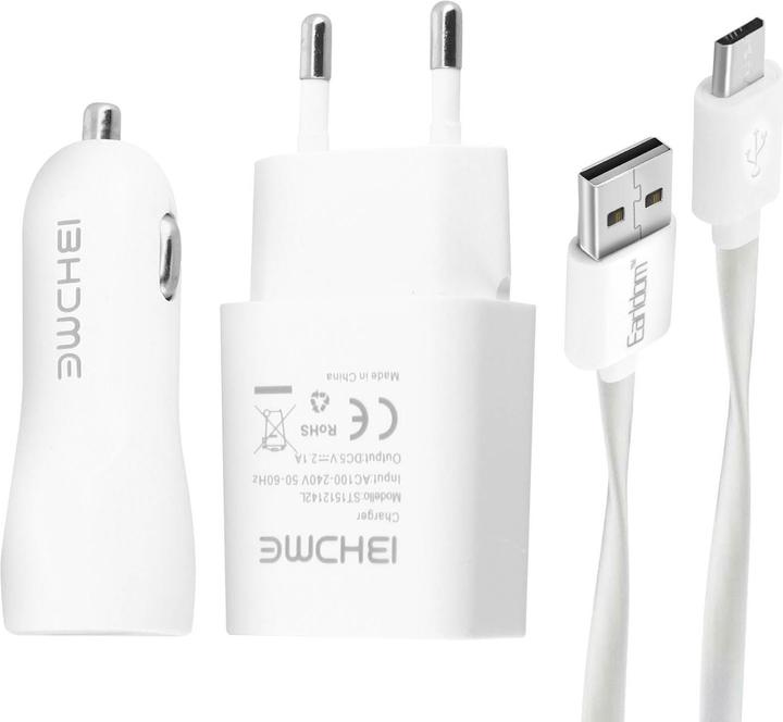 Produktbild Avizar 3-in-1 Ladegerät-Set + Micro-USB Kabel