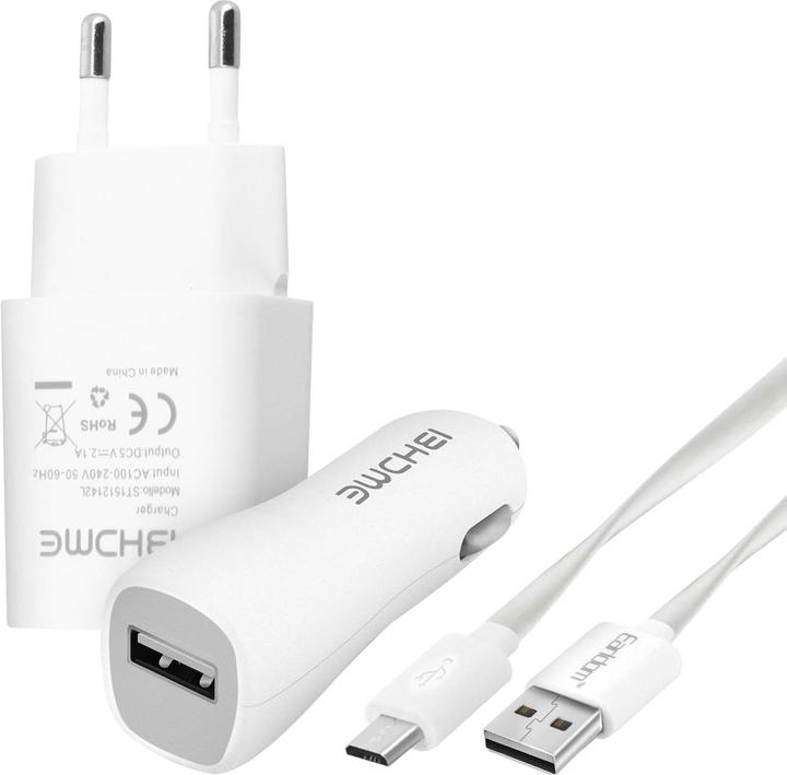 Produktbild Avizar 3-in-1 Ladegerät-Set + Micro-USB Kabel