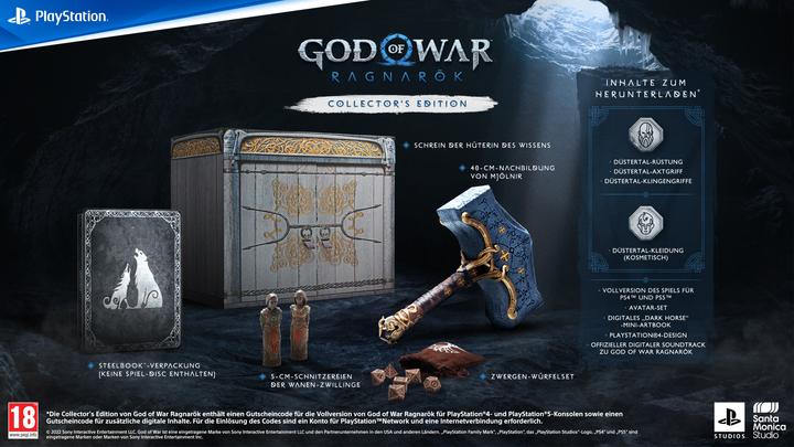 Immagine prodotto Sony God of War: Ragnarok Edizione da Collezione (PS4, PS5, Multilingue)