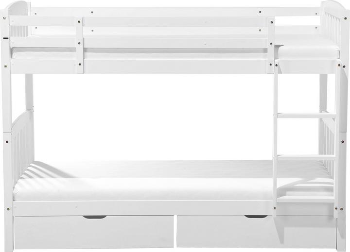 Immagine prodotto Beliani Letto a soppalco in legno con rete bianca 90 x 200 cm REVIN (90 x 200 cm)