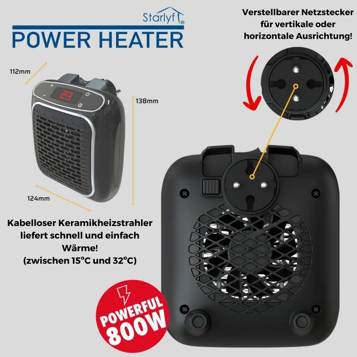 Image du produit Starlyf Power Heater (800 W)