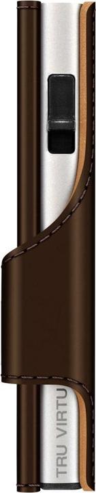 Produktbild Tru Virtu Wallet Click & Slide Vegan Bio Apple Brown/Silver