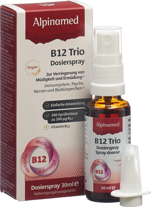 Immagine prodotto Alpinamed Trio B12 (1 Pezzo/i, Getto vaporizzato, 120 g)