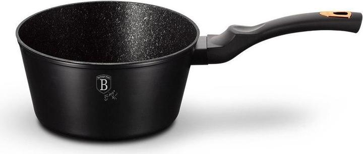 BerlingerHaus GRANITE POT 16cm Black ROSE BH-1637 (Aluminium)