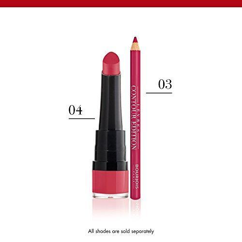 Produktbild Bourjois Paris Rouge Velvet Lūpdažis Lipstick 04 2.4g (04 Hip Hip Pink)