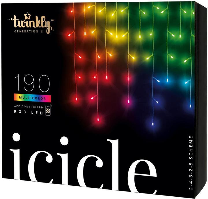 Actual product image Twinkly icicles (5 m)