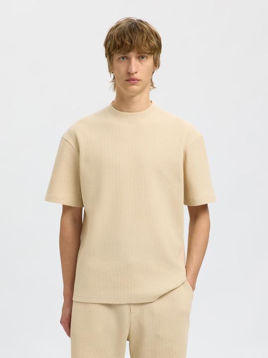 Immagine prodotto Selected Homme Relaxed Fit Waffelmuster T-Shirt (M)