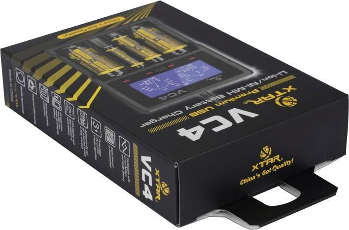 Image du produit Xtar VC4SL (1 pcs, 14500, 16340, 18500, 18650, 21700, 26650, AAA, AA, Batterie)