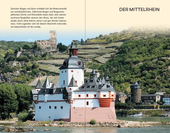 Actual product image Travel guide river cruises Rhine (German, Annette Lorenz)