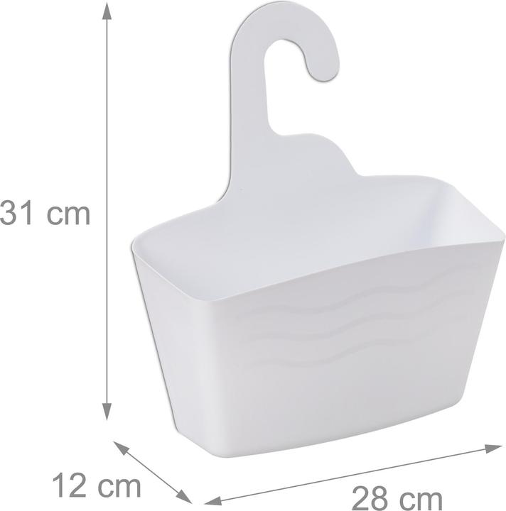 Image du produit Relaxdays 3x corbeilles-de-douche