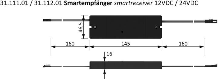 Actual product image Halemeier 5 Channel Wireless Switch/Dimmer S-Mitter Smart Set