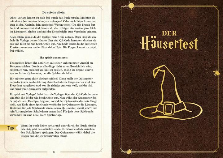 Produktbild Das magische Quiz für Harry Potter-Fans (Deutsch, Janika Krichtel, 2025)