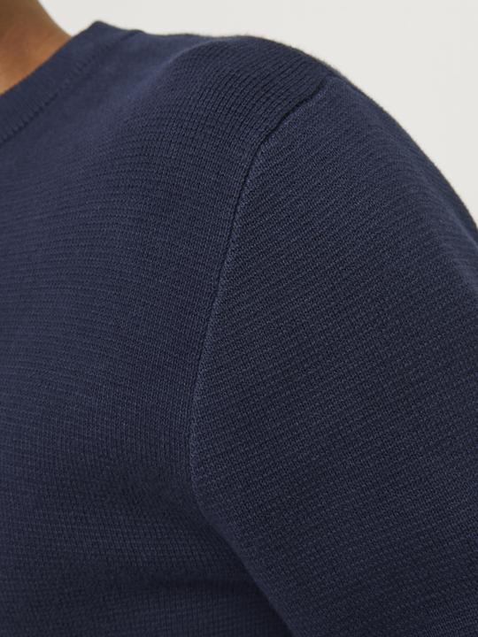 Produktbild Jack & Jones Einfarbig Strickpullover mit Rundhals Strickpullover mit Rundhals (M)