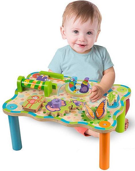 Image du produit Melissa & Doug Table de jeu en bois Jungle