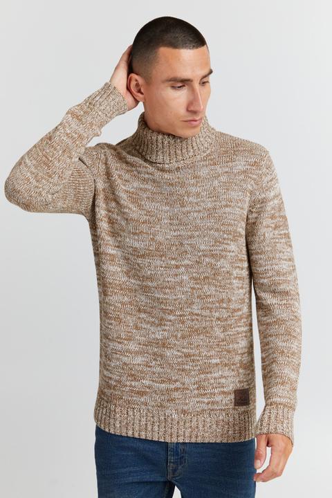 Actual product image Solid Philaremo Men's Roll Neck Jumper Turtleneck Made Of 100% Cotton (XL)