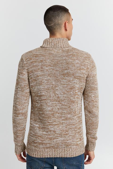 Actual product image Solid Philaremo Men's Roll Neck Jumper Turtleneck Made Of 100% Cotton (XL)