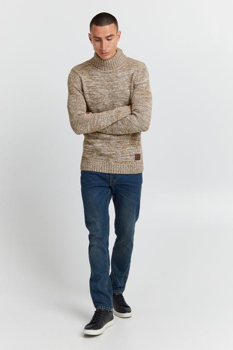 Actual product image Solid Philaremo Men's Roll Neck Jumper Turtleneck Made Of 100% Cotton (XL)