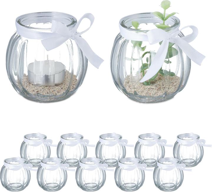 Immagine prodotto Relaxdays 12x lanterna (12 x, 7,5 x 7,5 x 7,5 cm)
