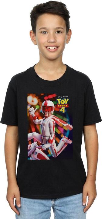 Actual product image Disney Boys Toy Story 4 Duke Caboom Poster T-Shirt (152, 158)