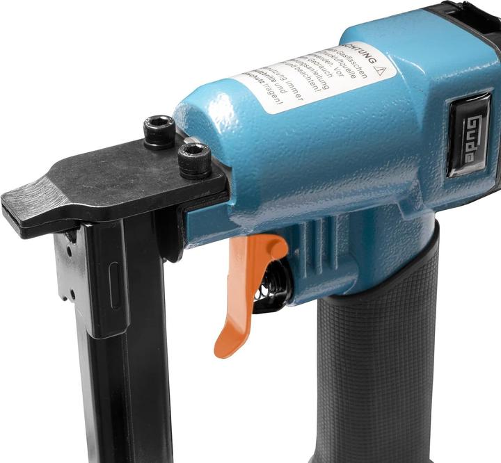Image du produit Güde KN 14 Agrafeuse à air comprimé IG 1/4" ( 40088 ) + 1800x Agrafes + Huile + Lunettes de protecti
