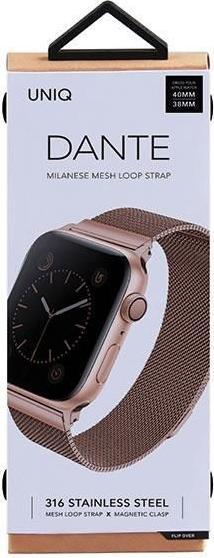 Actual product image Uniq Dante Apple Watch Series 4/5/6/7 (40 mm, 41 mm, Stainless steel)