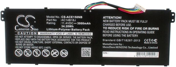Actual product image NoName Battery for Acer Aspire E11 11.4V etc
