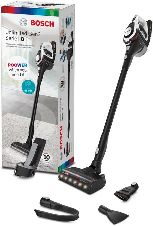 Actual product image Bosch Hausgeräte Rechargeable vacuum cleaner Bosch Unlimited Gen2 BCS82KA14