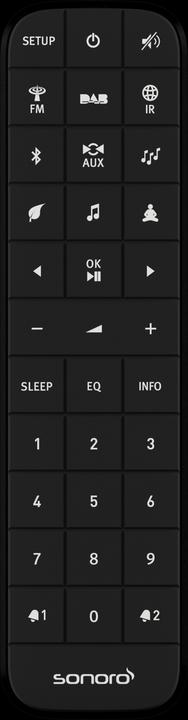 Image du produit Sonoro Relax (DAB+ DAB, FM, Bluetooth, Fréquence radio (RF))
