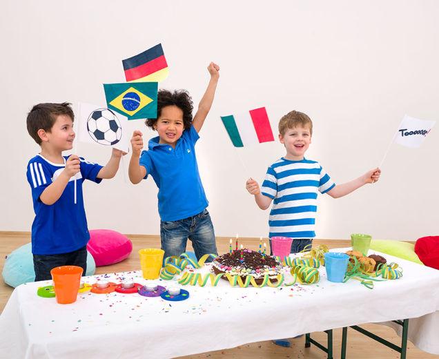 Actual product image Folia Flag on stick, rectangle