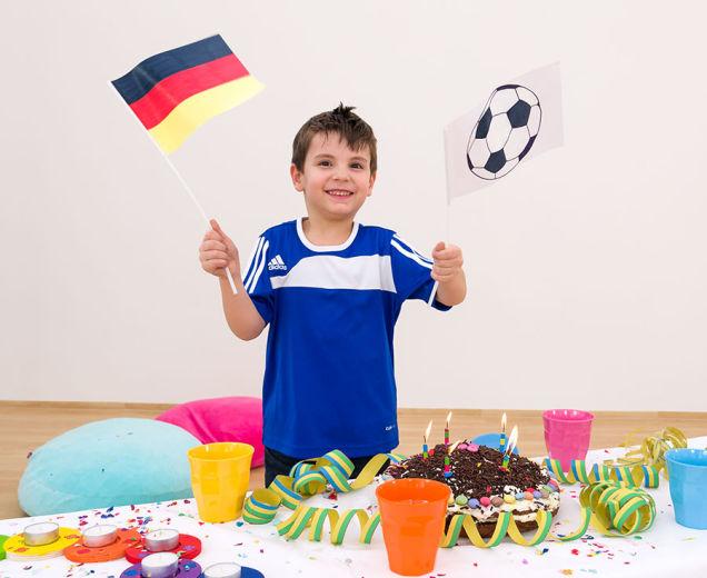 Actual product image Folia Flag on stick, rectangle