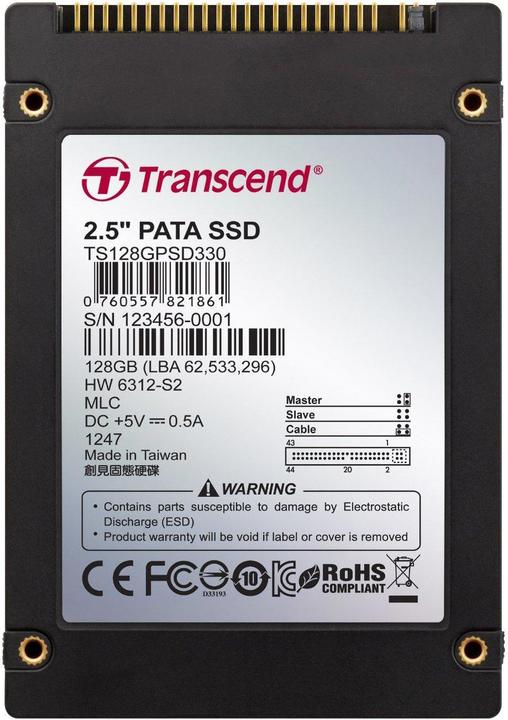 Image du produit Transcend PSD330 (128 Go, 2.5")