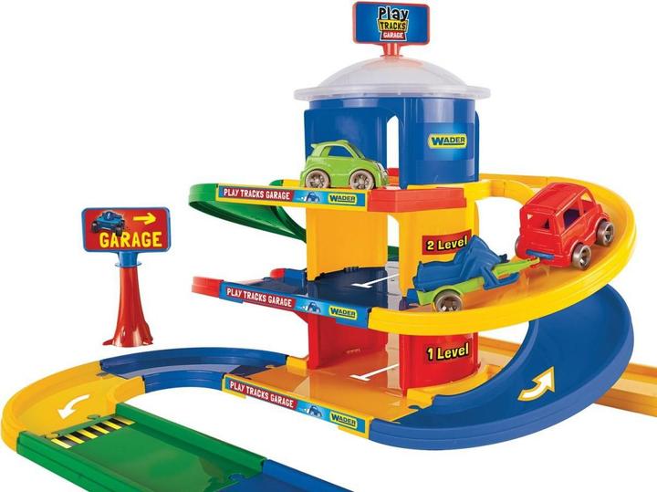 Actual product image Wader Play Tracks 3 level garage