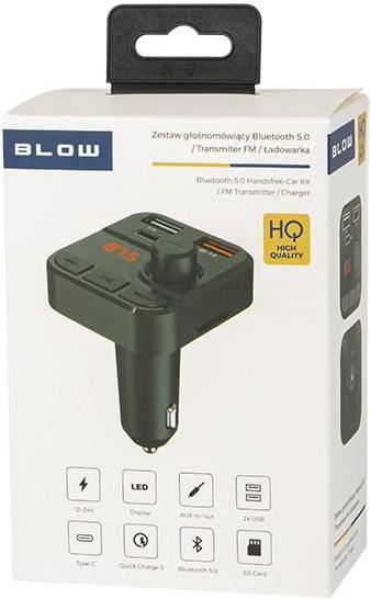 Blow FM transmitter USB + WIRELESS 3.1A
