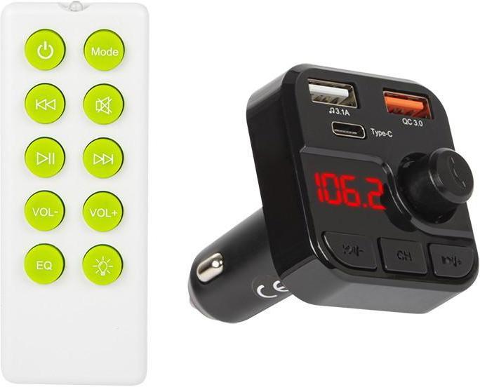 Image du produit Blow Transmetteur FM USB + WIRELESS 3.1A