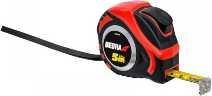 Image du produit Dedra Ruban de mesure en caoutchouc avec verrouillage automatique, 19 mm x 5 m (M591P) (M)