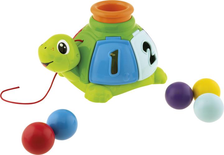 Actual product image Chicco Pull-along toy sorting turtle to pull