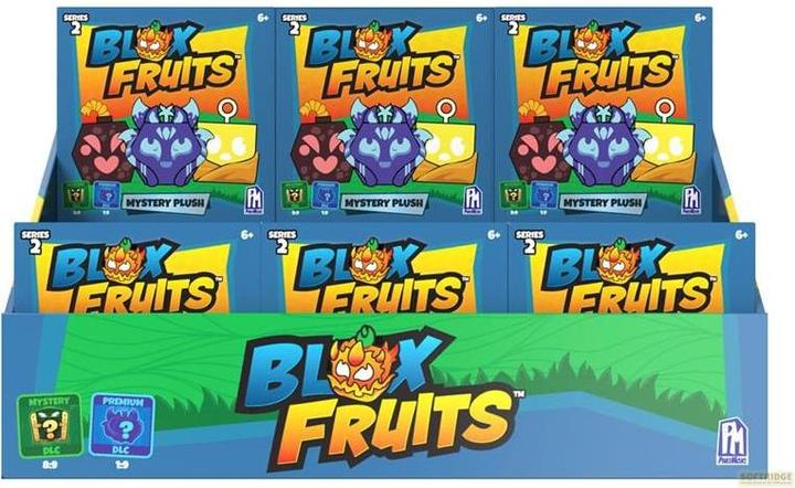 Productafbeelding Phat Mojo Blox Fruit pluche figuurtjes 10 cm Mystery Plush Serie 2 Display (9) (9.50 cm)
