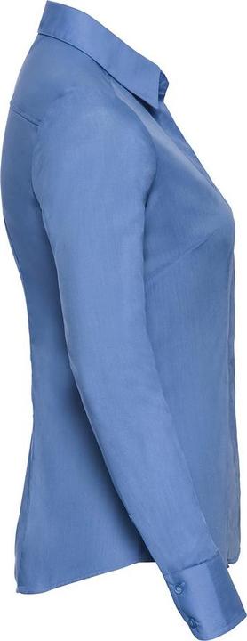Actual product image Russell Womens/Ladies Poplin Fitted Long-Sleeved Formal Shirt (42 D)