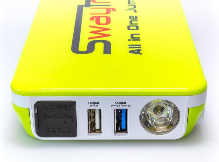 Immagine prodotto Swaytronic All in One Jump Starter 2.0 (600 A, 18000 mAh)