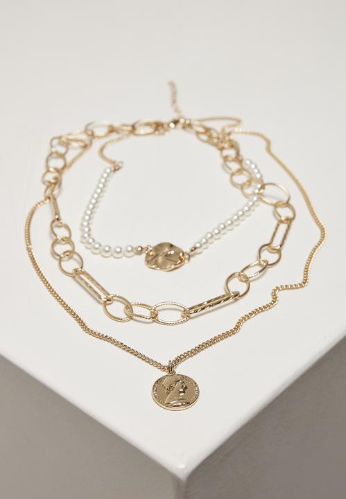Immagine prodotto Urban Classics Collana a strati Ocean (20% di plastica, 50% di ferro, 30% di zinco)