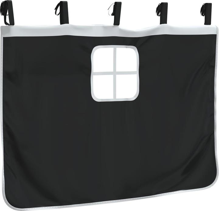 Actual product image VidaXL Curtains for loft bed with tunnel and tower White and