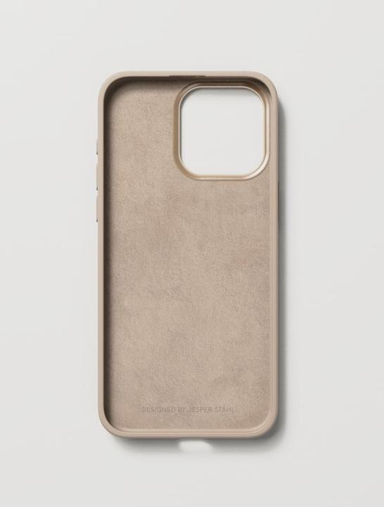 Immagine prodotto Nudient Cover posteriore Bold Case iPhone 15 Pro Max Linen Beige (Apple iPhone 15 Pro Max)