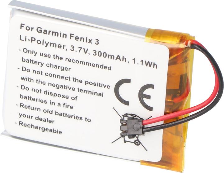 Image du produit AccuCell Batterie Garmin Fenix 3, Fenix 3 HR
