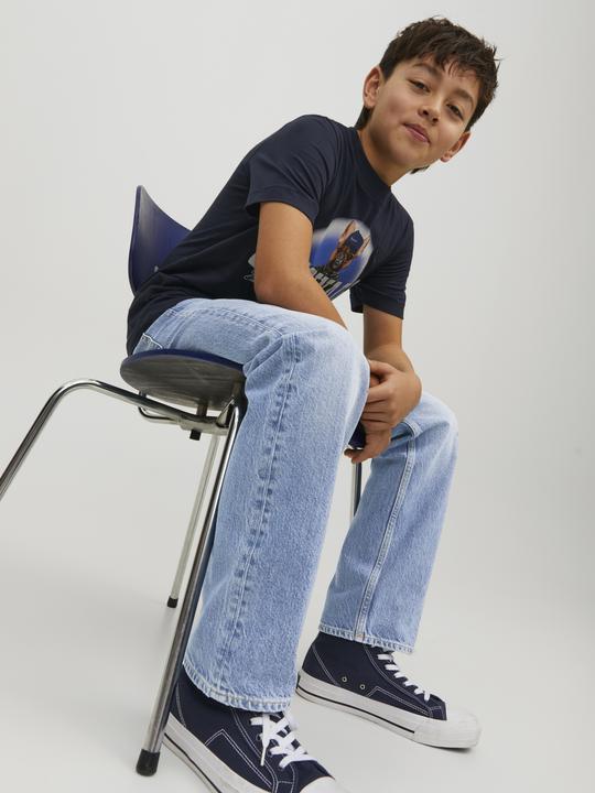 Actual product image Jack & Jones Boys Chris Original MF 920 Loose Fit Jeans (140)