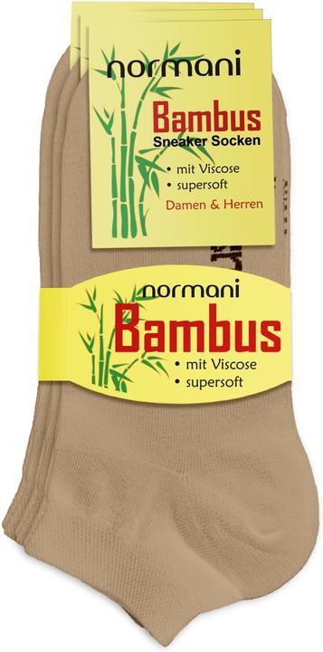 Immagine prodotto Normani 6 paia di calzini salutari in bambù (confezione da 6, 35 - 38)