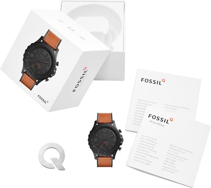 Produktbild Fossil Q Nate (Analoguhr, Hybrid Uhr, 50 mm)