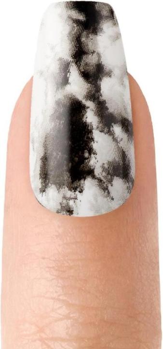 Produktbild Herba Kiss Voguish Nails - New York (Kunstnägel, Weiss, Schwarz)